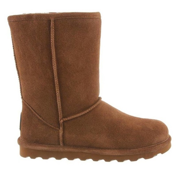 New Bearpaw Elle Short Classic Suede Boots Women's Size 11 - Picture 3 of 8